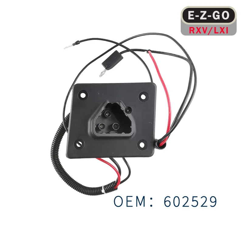 Charging Socket Electric Ball Cart Accessories For EZGO RXV 48V Golf Cart Accessories OEM 602529 602529 611200 622417