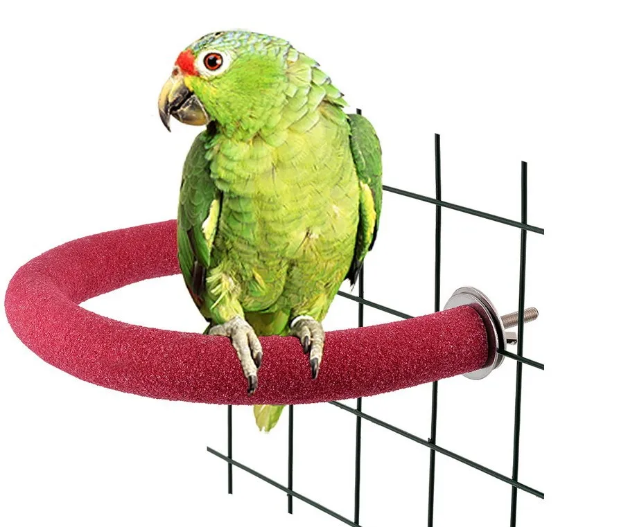 Parrot Sanding Stick Toy Bird Claw Grinding Stick Standing Bar Curved Corner Bird Cage90Degree U Modeling Clay Stick