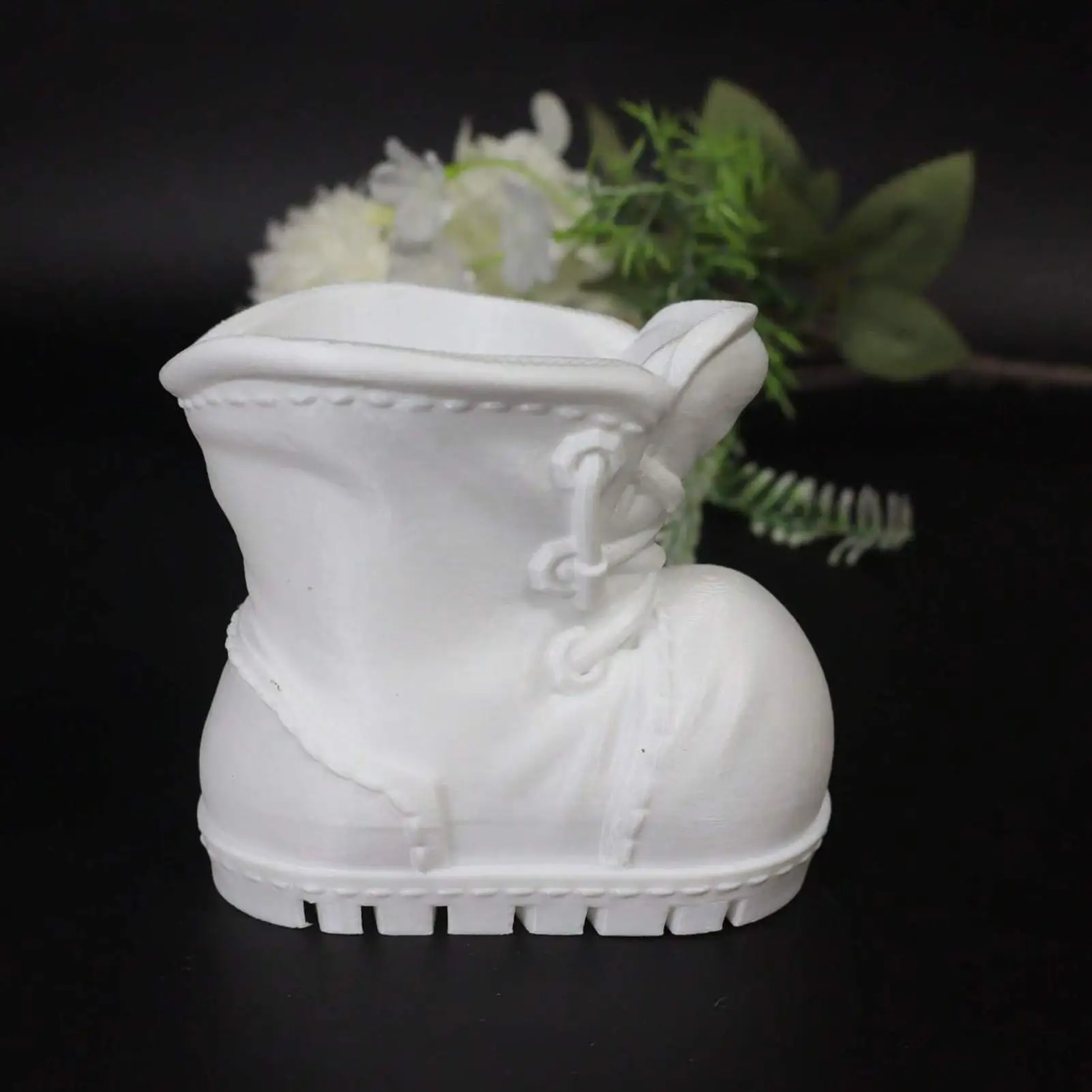 Plants Flower Pot Boot Shaped Container Flowerpot Planter Windowsill Garden Pots For Desks Bookshelves Windowsills Offices Home