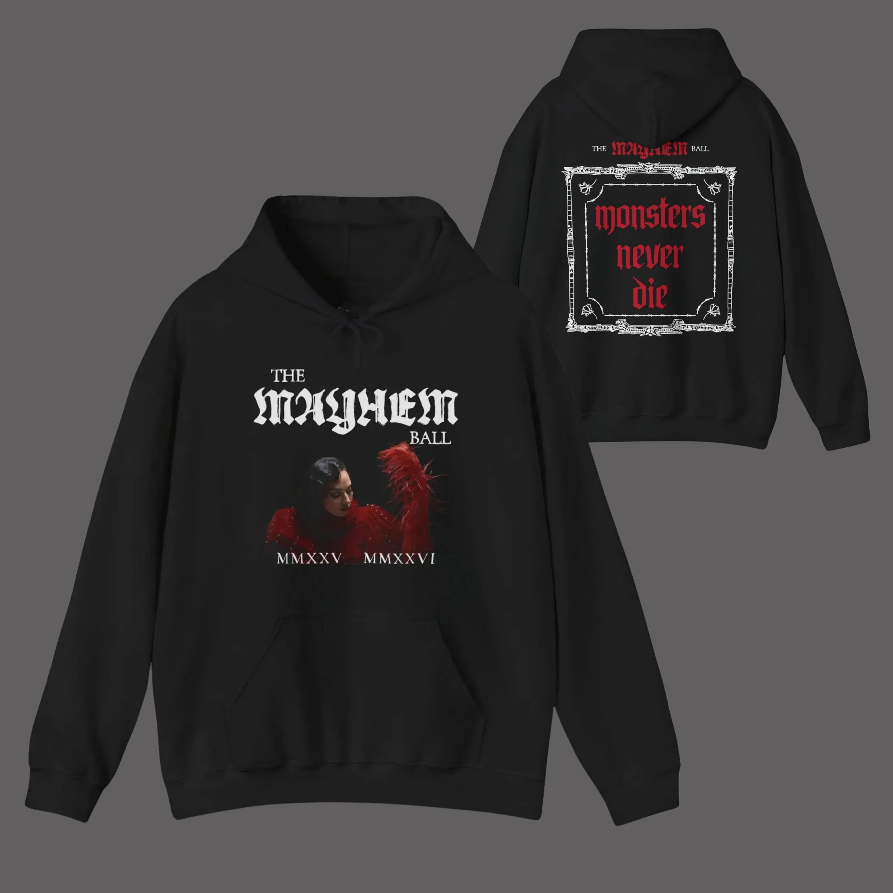 Y2k moda hoodies dansa Eller fazer dança ou morrer suécia camiseta lady gaga the mayhem ball tour 2025 2026 unissex fãs presente