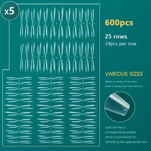 10 best sales झूठे नाखून युक्तियाँ - №6