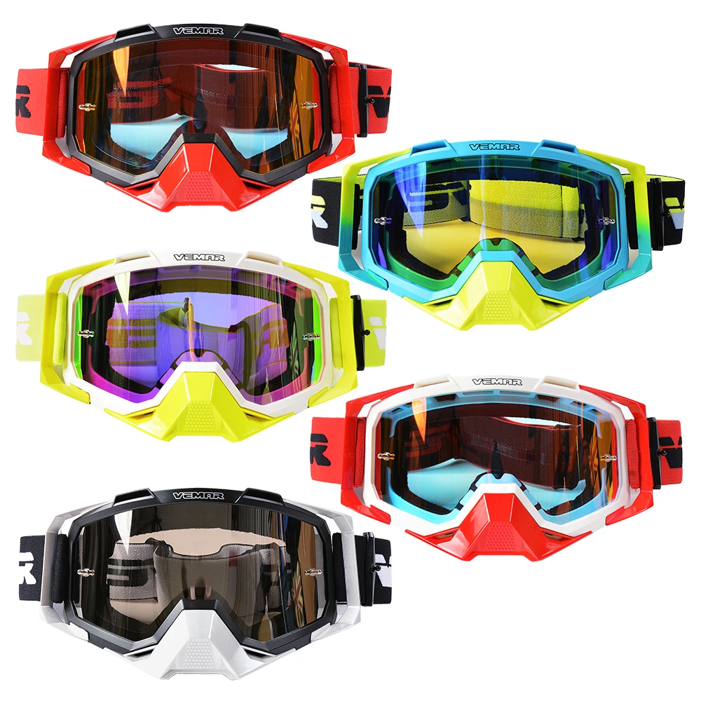 

VEMAR Motorcycle Goggles Men Dustproof Motocross Helmet Glasses Skiing Gafas MTB ATV Dirt Bike Moto Sunglasses Outdoor Riding
