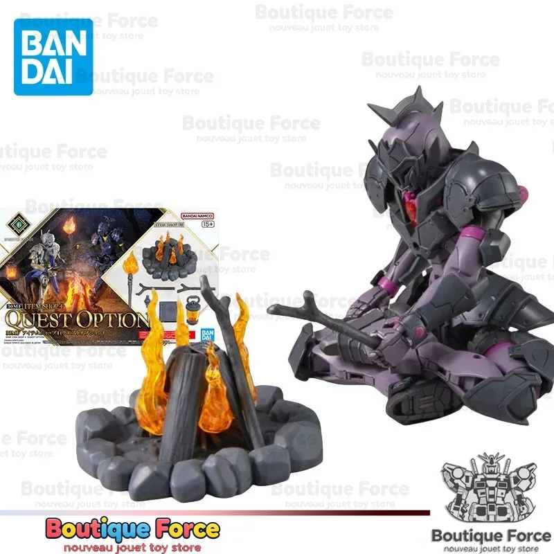Figura de Acción Bandai Naruto Shippuden Bonfire Torch, Escala 1/144, Kit de Modelo para Armar, Juguete Coleccionable de Anime con Licencia Oficial