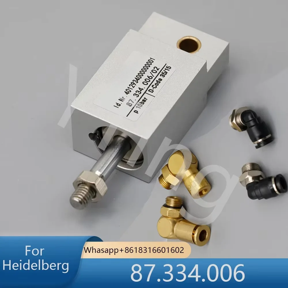 

Best Quality 87.334.006 Printing Machine SM102 CD102 Paper Receiving And Retrieval Cylinder Air Valve For Heidelberg