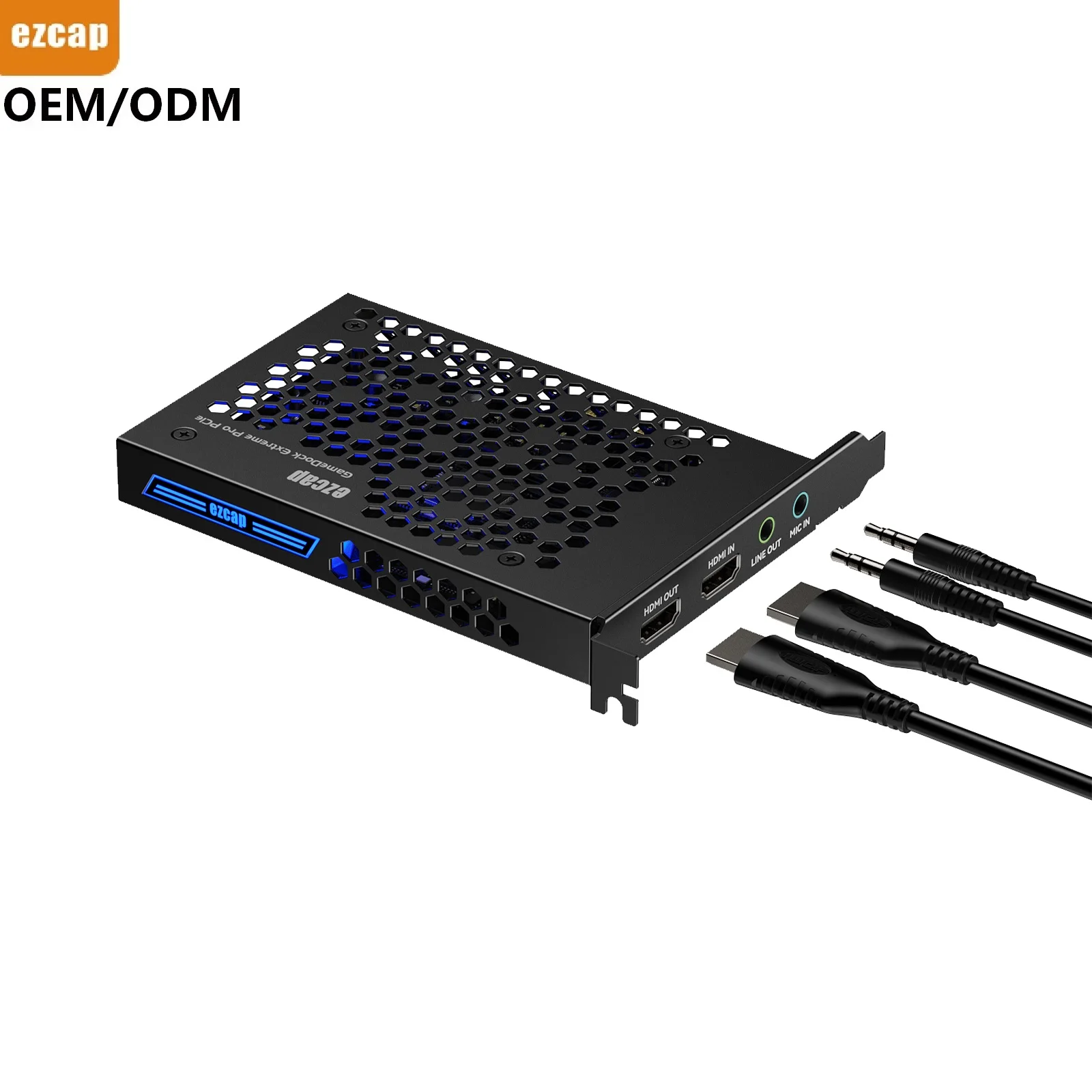 2026 new ezcap406M GameDock Extreme Pro PCIe Real 4K60 HDR VRR PCIE Video Capture recorder card 4K video capture 2160p144 record view 5