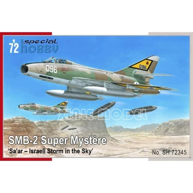 

Special Hobby Plastic Assembly Plane Model Kit 72345 SMB-2 Super Mystère 1/72