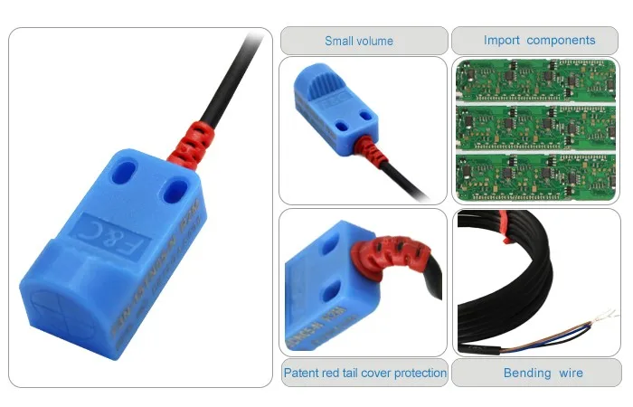 F3N-15TN05-B 5mm DC12 ~ 24V, capteur inductif à 2 fils, détecteur métallique de pièces de monnaie, NPN/PNP, IP67, affichage à LED de touristes