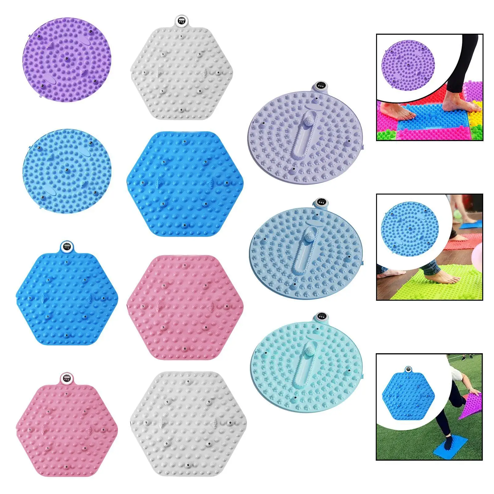 

Силиконовый массажный коврик для ног, сенсорный коврик, коврик для йоги, коврик для ванной комнаты, несколько типов массажной коврик для тренажерного зала, спальни, кухни