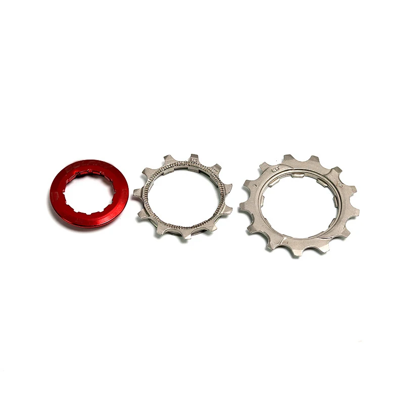 REDLAND MTB 11speed 50T Big Freewheel Aluminum Silver Black Mountain Bike Sprocket Bicycle Cassette 660g