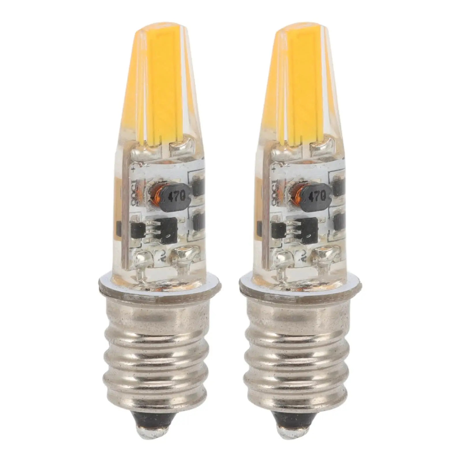 Ampoule E12 LED à économie d'énergie, 2W, 12V, longue durée de vie, facile à installer, adaptée pour le bureau