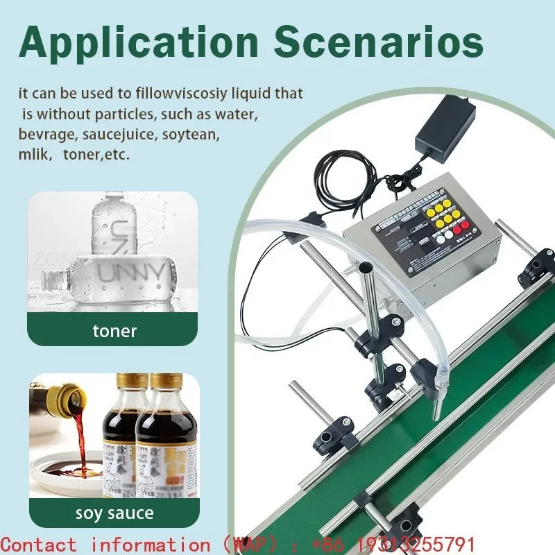 【From China】Automatic Small Single Head Liquid Filling Machine Liquid Filling Production Line