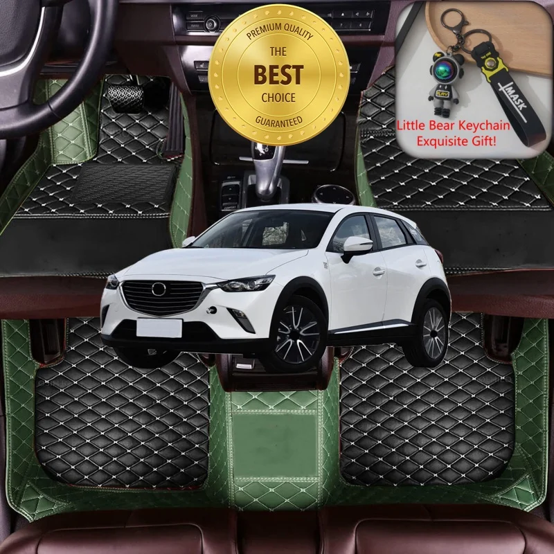 

Customized Fit for Mazda CX-3 2014-2026 Car Floor Mats Car Accessories Tailored Luxury Auto Carpet Mats Left/Right-hand Drive