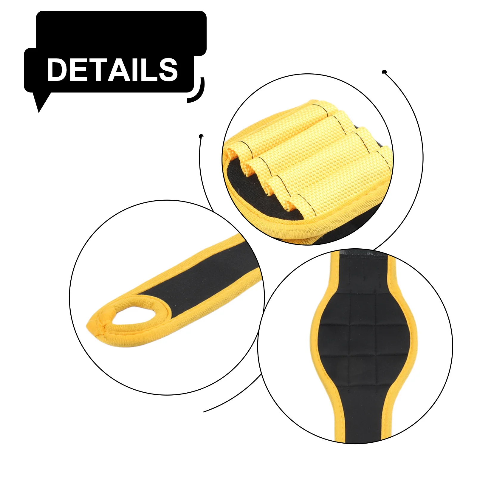 For DIY Projects Tool Holder Power Tool Accessory Screw Caddy Fits Various Wrist Sizes Long-lasting Construction
