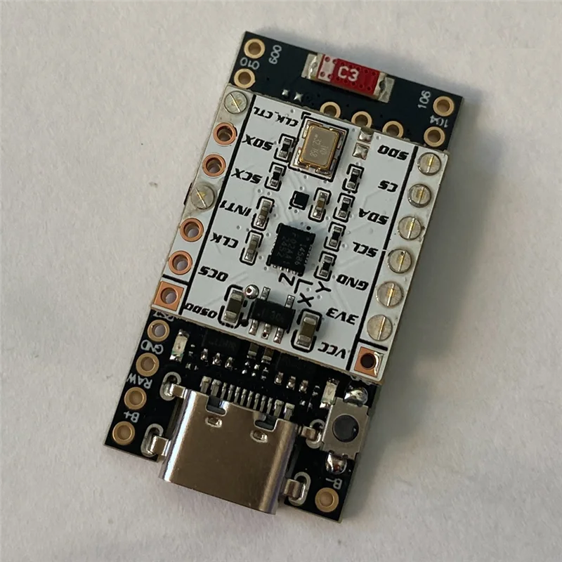 Ingenious-ICM-45686+ QMC6309 مع Promicro Pro Micro Stacked-NRF52840 لوحدة Smolslime لـ Slimevr Tracker و Smol Slime Tr #6