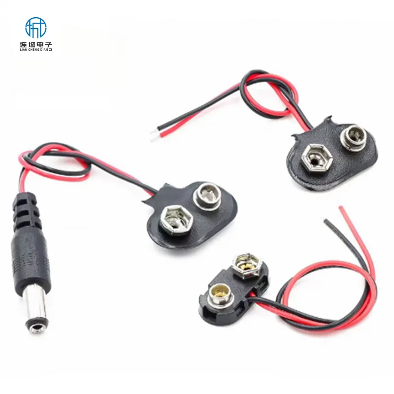 

10pcs/lot 9V Battery CompatibleUNO 2560 DUE dc3.5Female Power Adapter