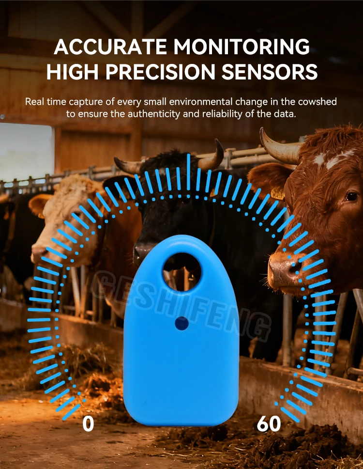 

Temperature and Humidity System for Livestock Farms Real-Time Wireless Sensor for Cattle & Sheep Barns