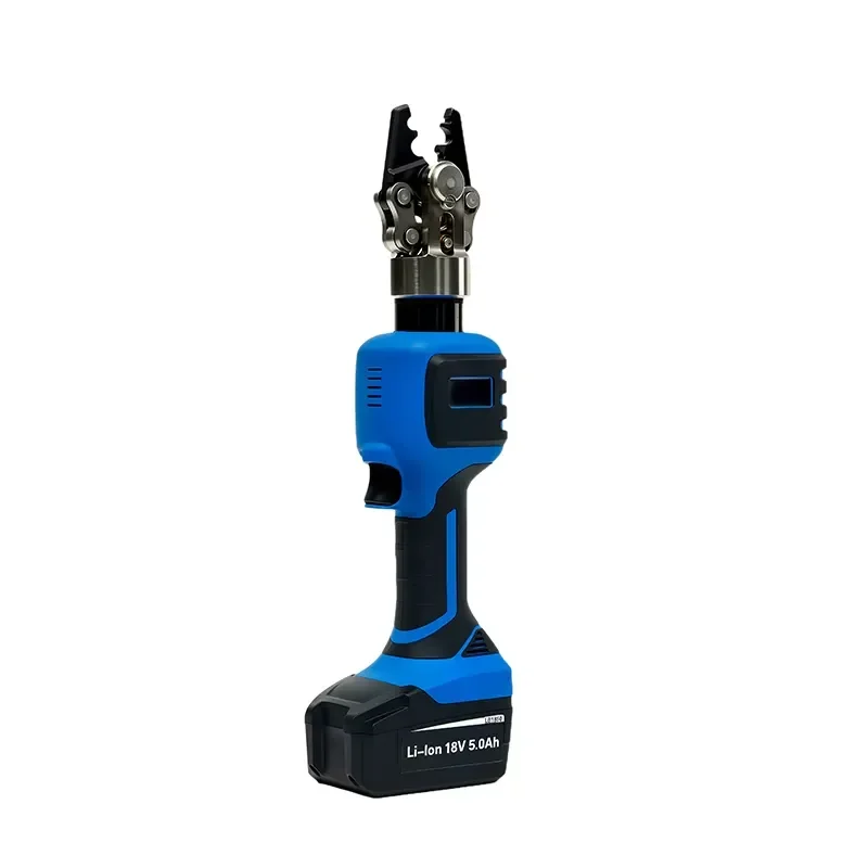 Indent Crimping Cordless Lightweight Hydraulic Crimping Pliers 50kN OLED Screen GPS Bluetooth B50P-50VD