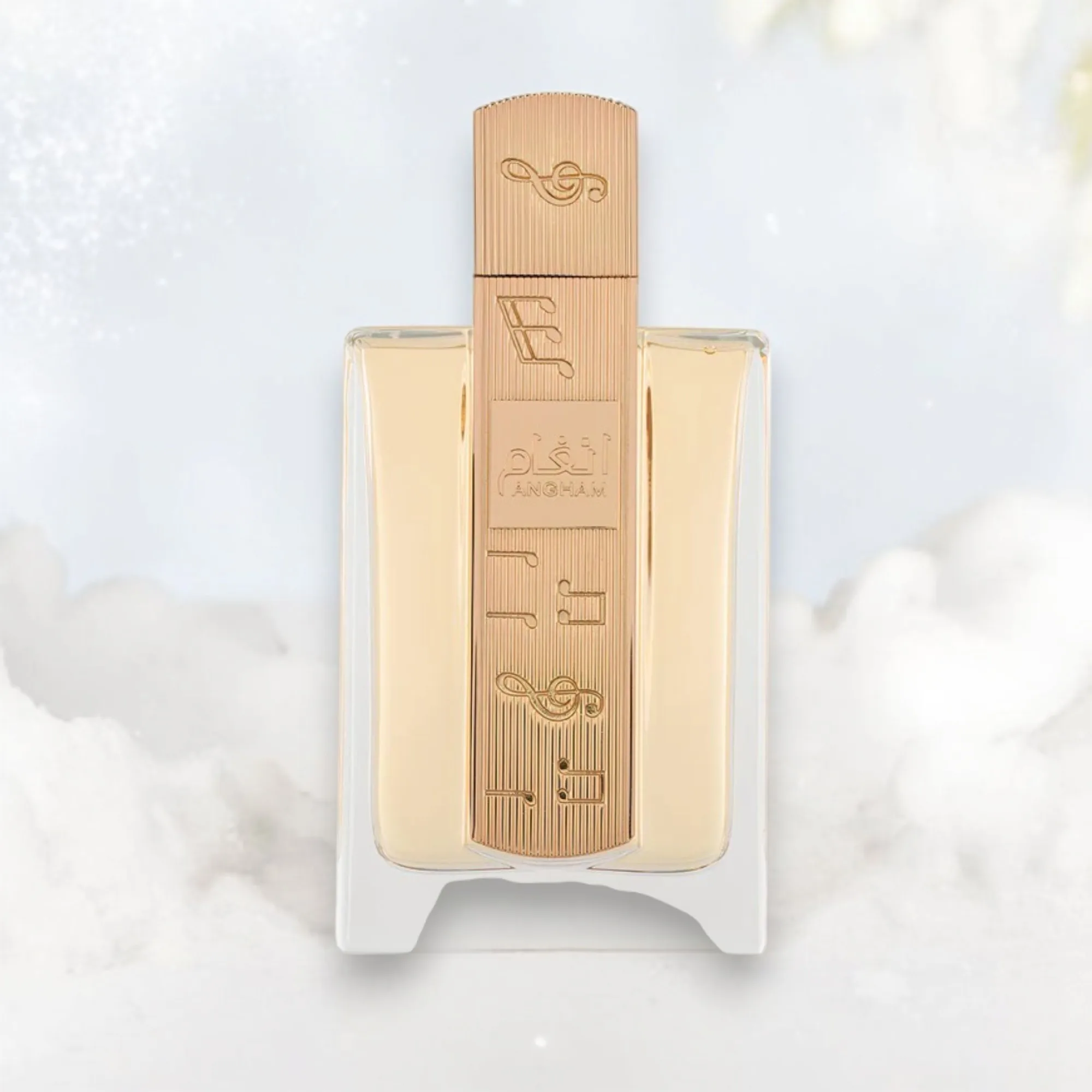 عطر Lattafa Angham Eau De Parfum 100 مل عطر كهرماني دافئ يدوم طويلاً للجنسين، هدية عطلة أنيقة لعيد الهالوين وعيد الميلاد