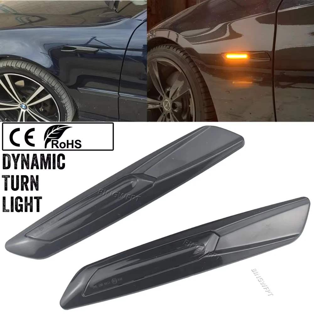 

Динамические боковые указатели поворота для BMW 3 серии E90 E91 2006 2007 2008 2009 2010 2011