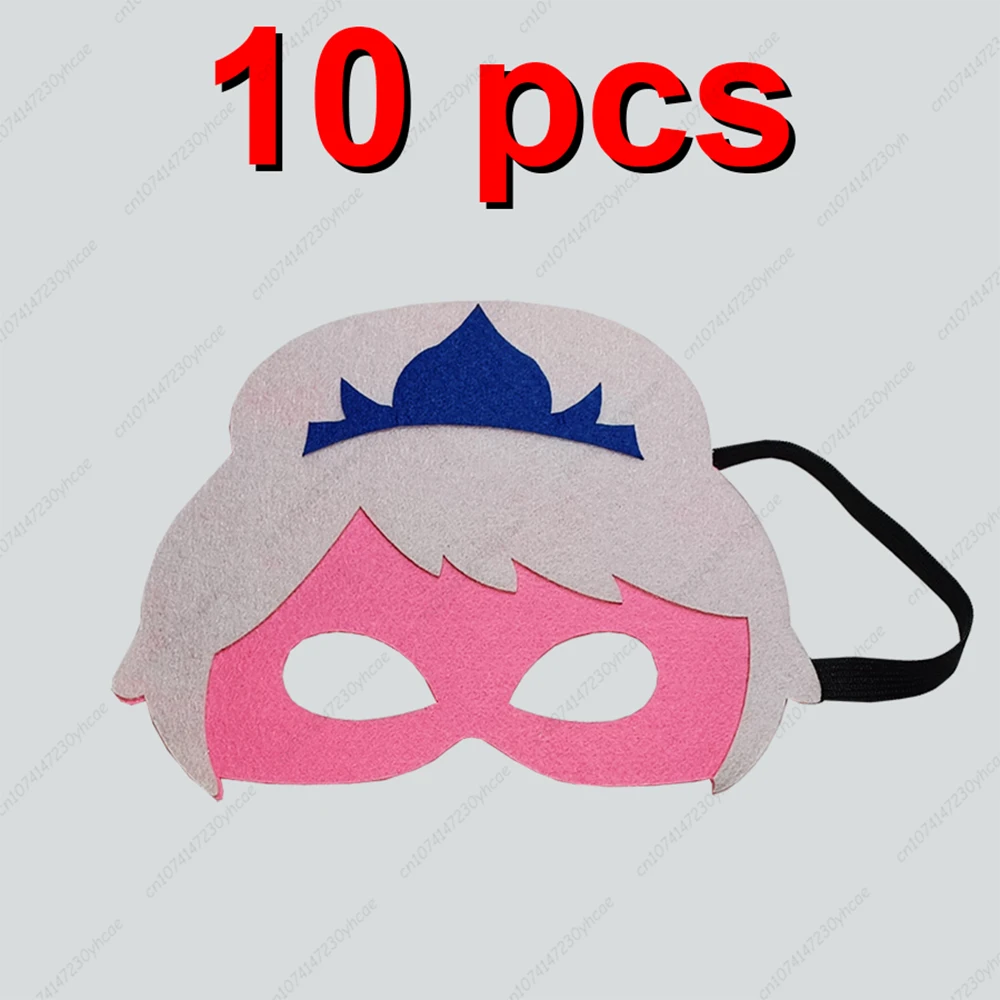 1/5/10PCS Disney Frozen 2 Elsa Anna Halloween Masks for Kids Superhero Cosplay Costume Mask Children Christmas Party Gifts