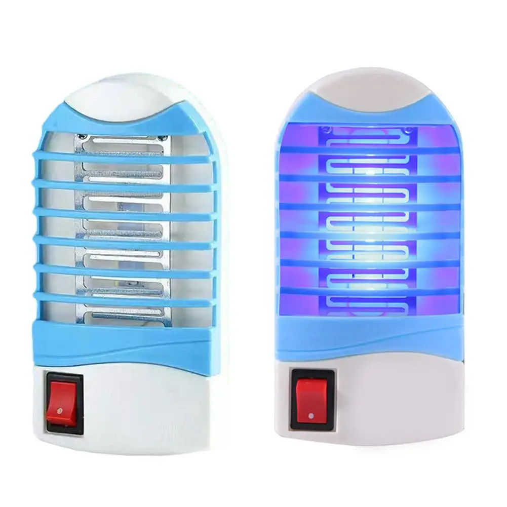 Mini Electric Mosquito Killer Lamp LED Socket Mosquito Killer Lamp Electric Mosquito Fly Bug Insect Trap Killer Lamp US Plug