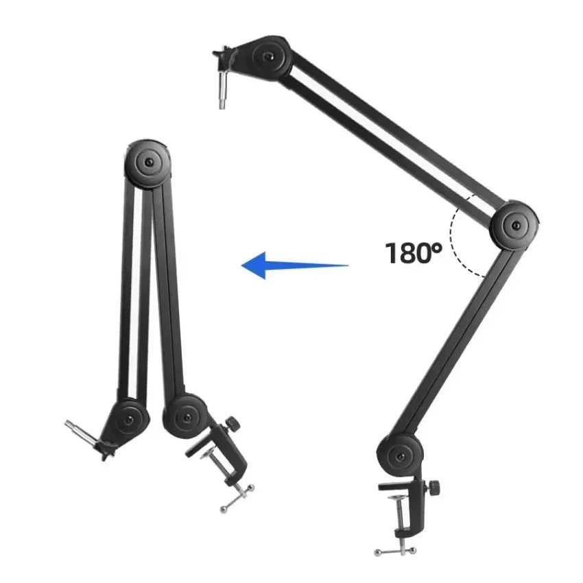 Upgrade Foldable Stand,Microscope Support, Electron Microscope Adjustable Bracket For Industrial Video Microscopes PCB Quality