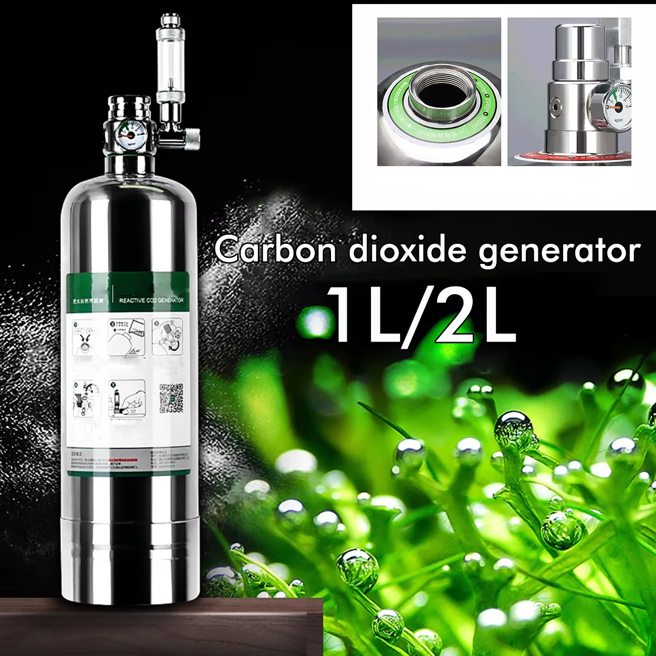 Aquarium Plant Root Tabs - Aquarium CO2 Generator System Co2 Kit
