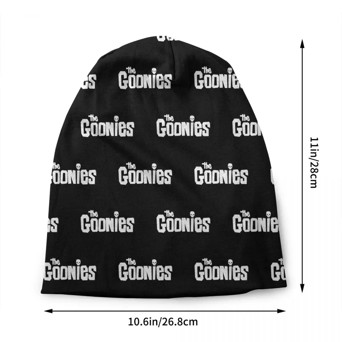 Vintage Film die Goonies Beanie Cap Unisex Winter warme Motorhaube Homme Strick mützen coole Outdoor Ski Skull ies Mützen Mützen für