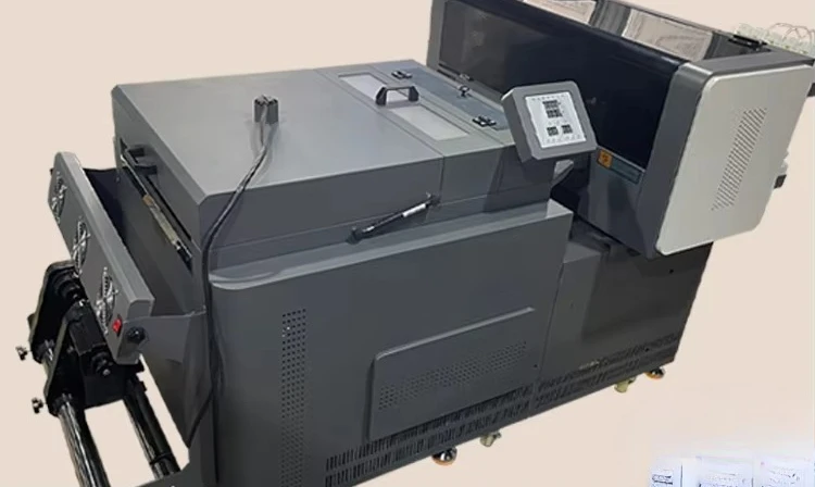 New A1 Dual Heads XP600 I3200 All One DTF Printer DTF INK CMYK+W Pet Film Personalized Graphic T-shirt Printing 1 Year