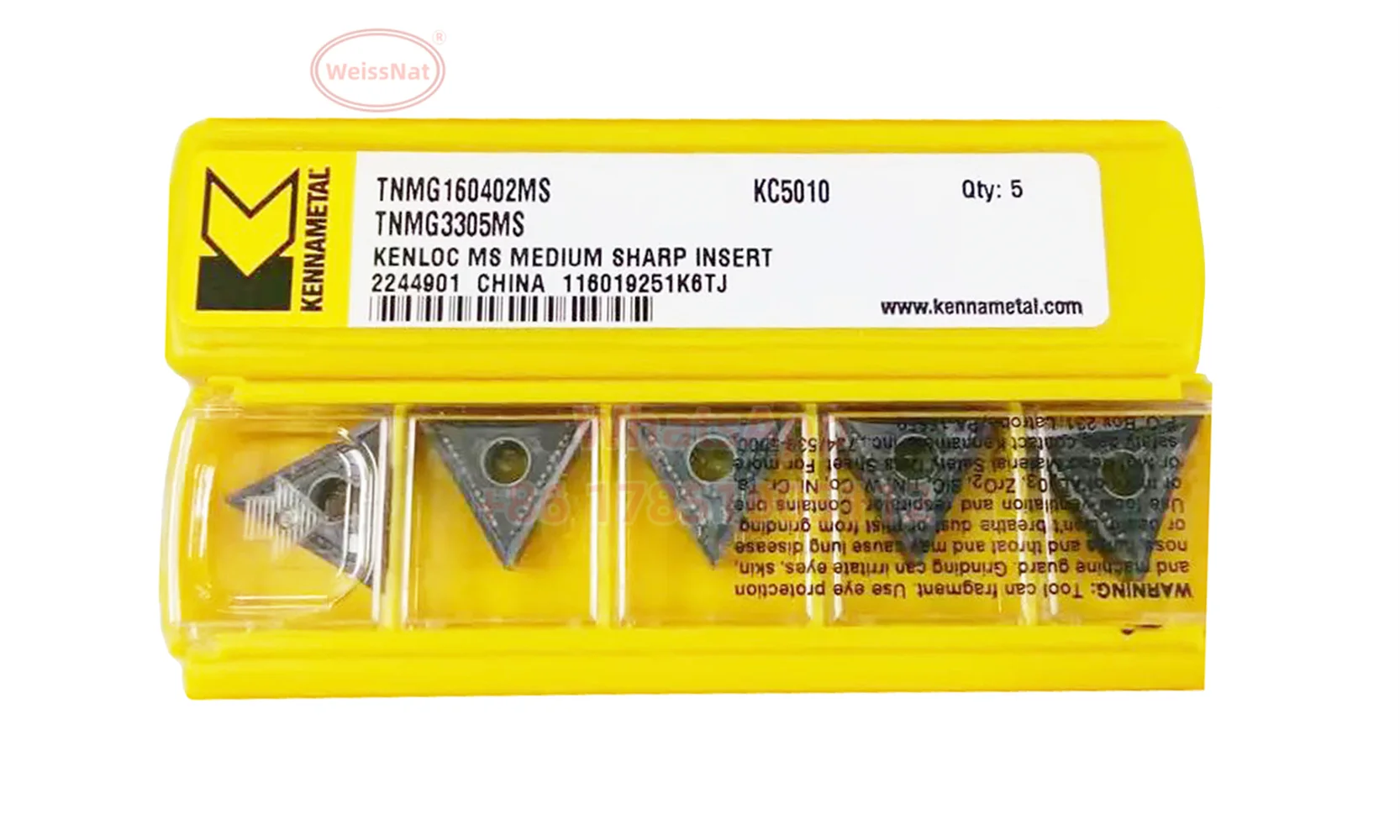 Kennametal TNMG160402 TNMG160404 TNMG160408MS MP FP KC5010 KC5025 Carbide Insert TNMG Inserts