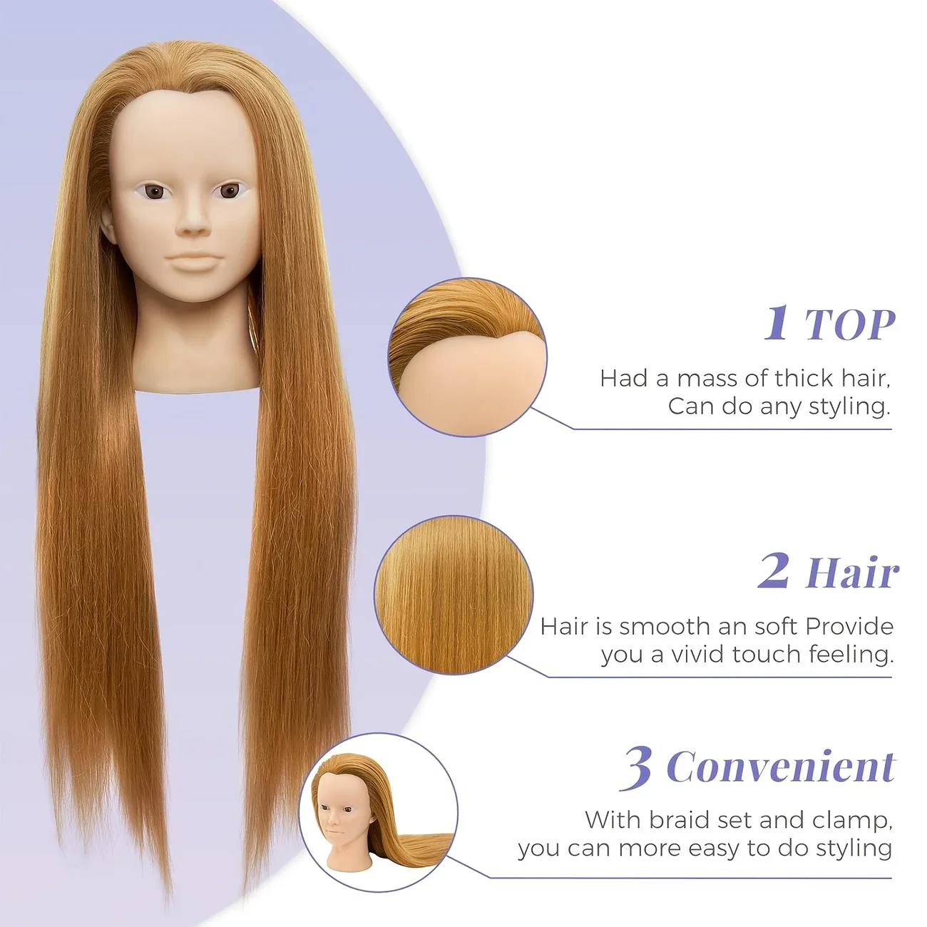 Thumbnail 4 - #30 Best Mannequin Hair Styling Heads to Buy In 2026