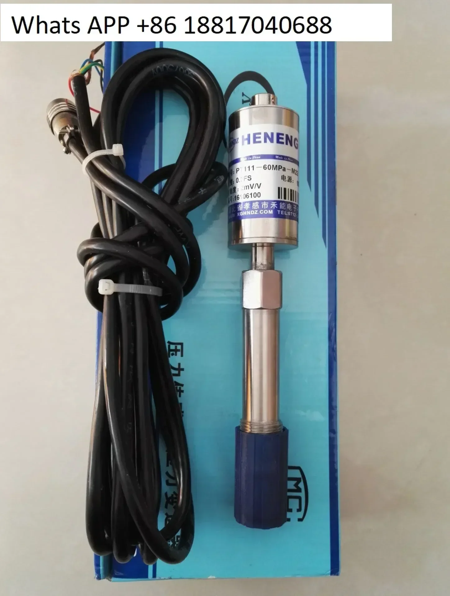 Gerader Drucksensor PT111-60MPA-M22*1,5 M14*1..5