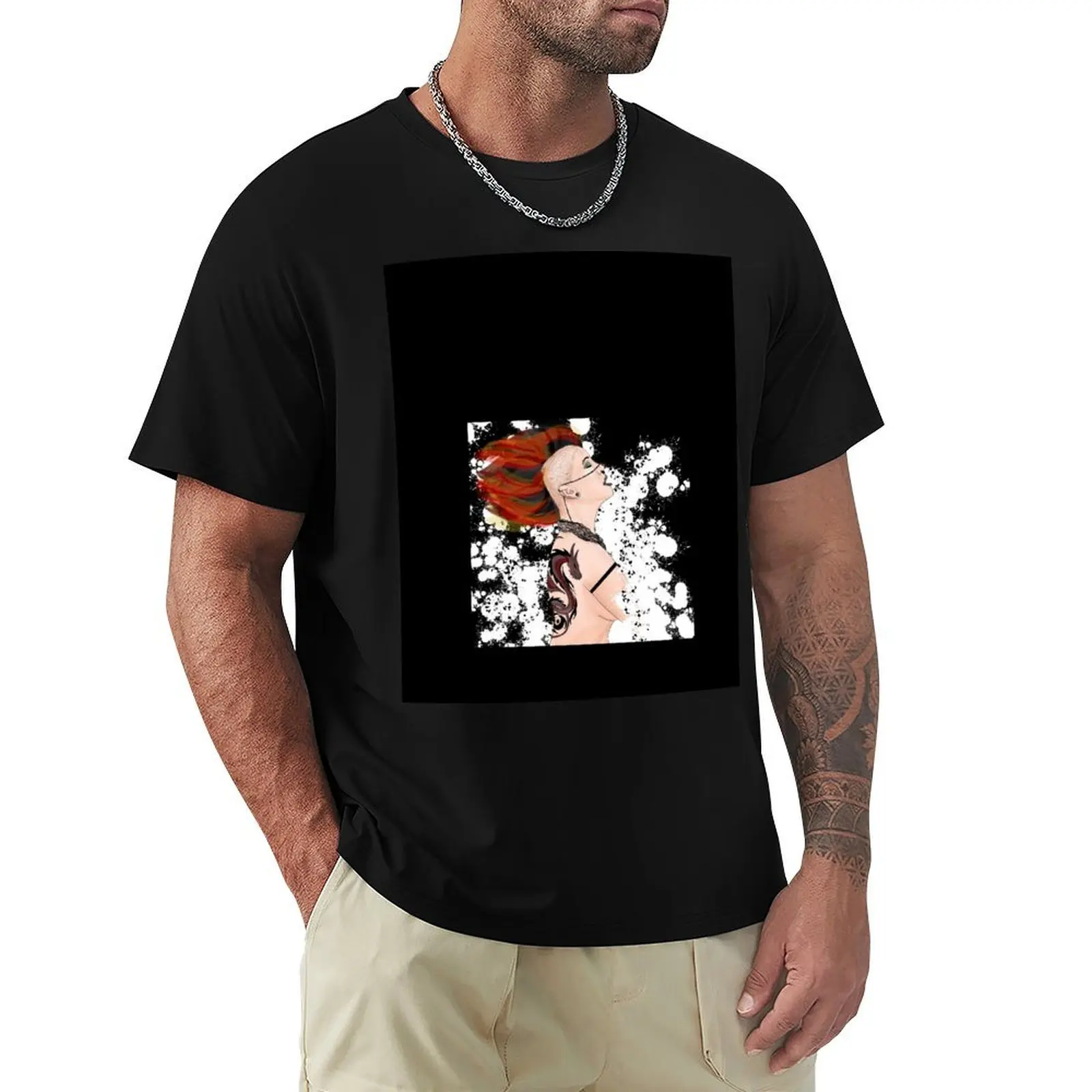 

Lisbeth Salander T-Shirt Relaxed Fit Casual Short Sleeve Top