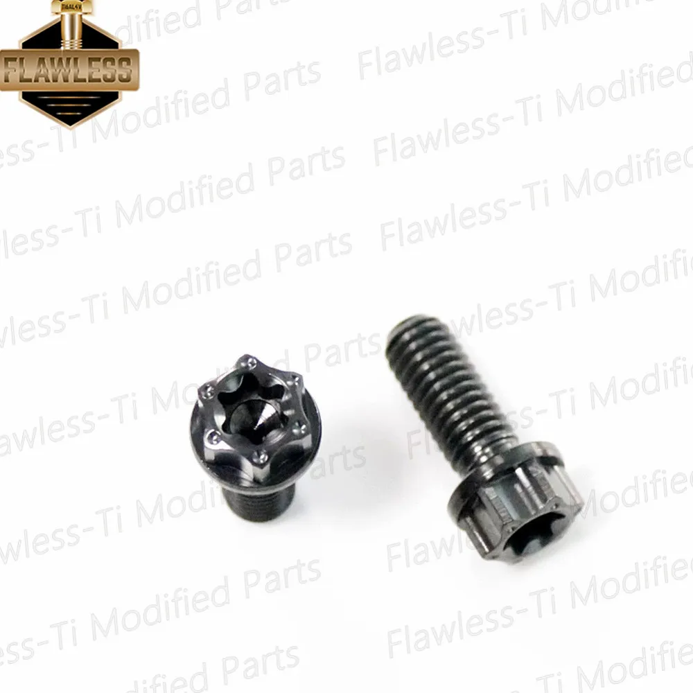 Baut Titanium Gr5 sempurna M6 braket belakang untuk Vespa Sprint 150 primvera 150 S 150