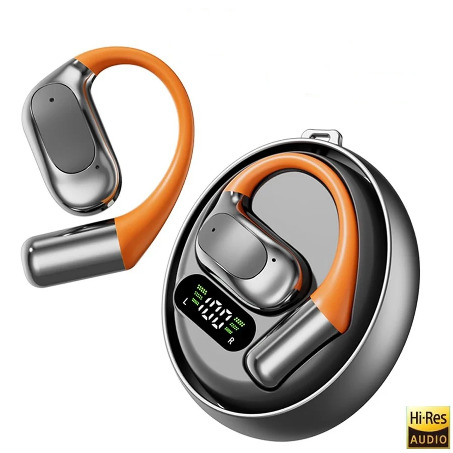

EARDECO Hifi Sound Clip-on Bluetooth Headphones Bass Wireless Earphones Stereo Quality Sound Wireless Bluetooth Headsets