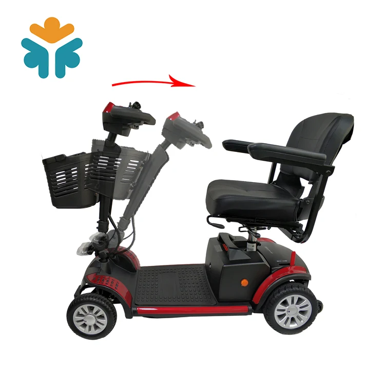 Wholesale elderly Portable 4 wheel electric mobility scooter for the disabled