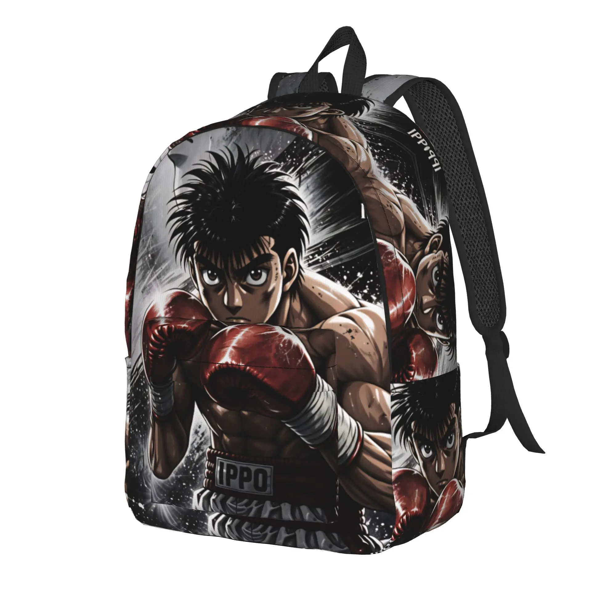Hajime No Ippo Kamogawas Backpack  Stylish Backpacks Men Workout Durable School Bags High Quality Rucksack