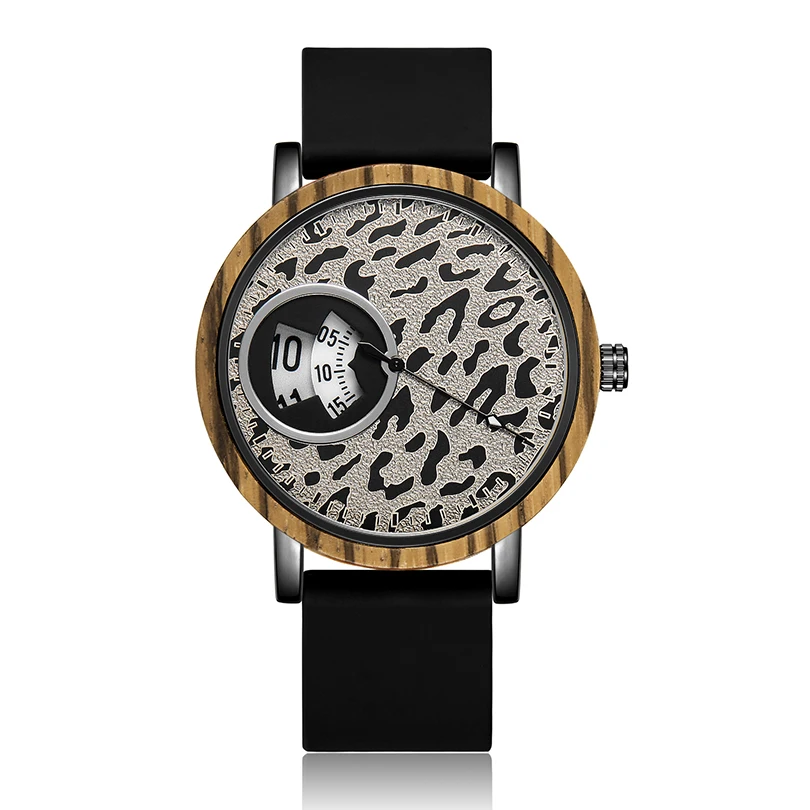

Natural Wood Watch for Men Women Couple Wooden Wristwatch Silicone Band Male Ladies Sports Quartz Clock Man Relogio Masculino