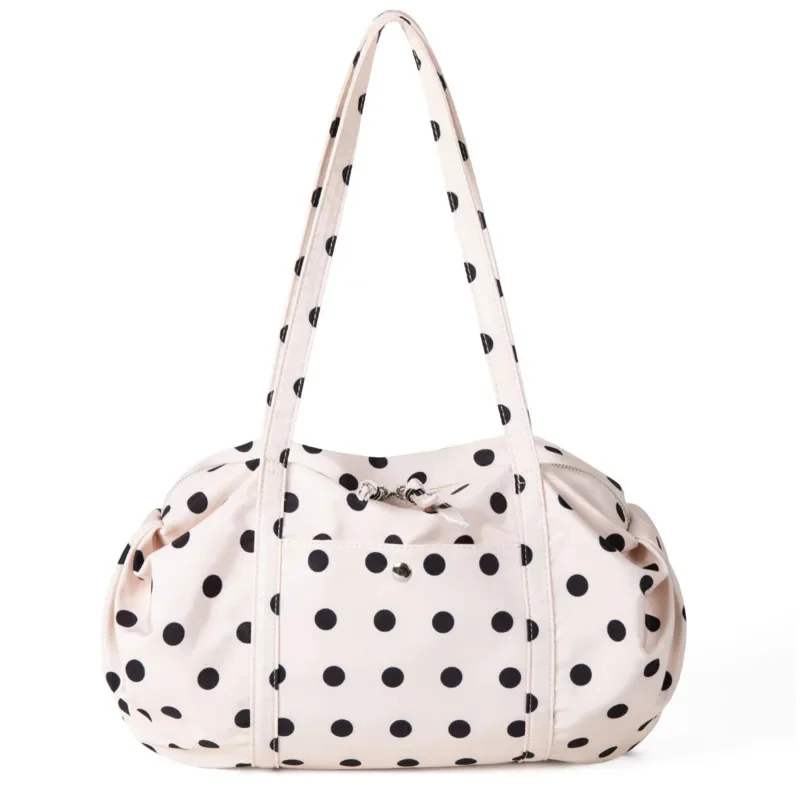Wave Y2K Point Bag Design Tote Bag Korean Commuter Versatile Travel Handheld High Capacity Shoulder Bag Crossbody Bag Gifts New