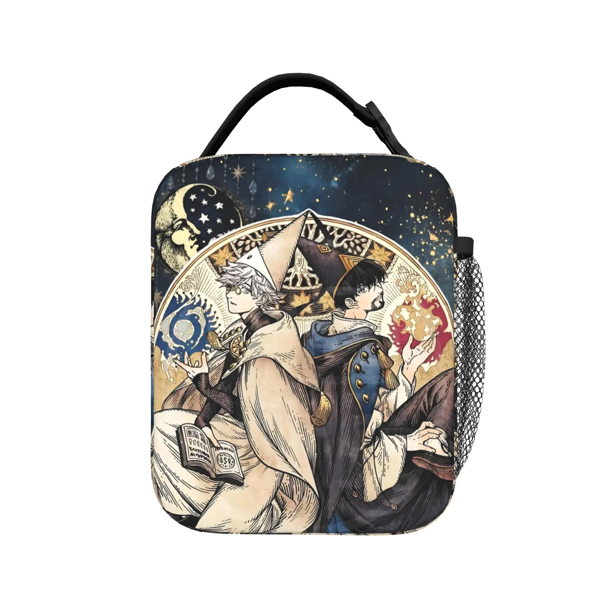 Olruggio And Qifrey Witch Hat Atelier Anime Thermal Insulated Lunch Bag for Office  Portable Food Bag Cooler Thermal Lunch Boxes - view 3