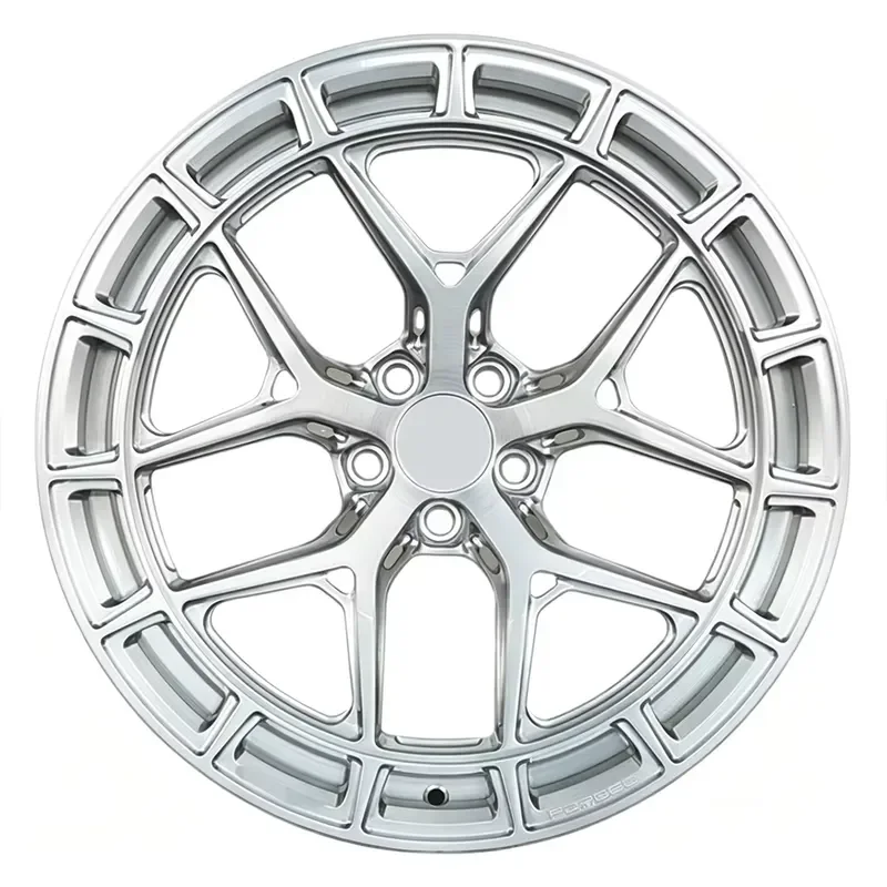 i Silver Chrome Aluminum Forged Wheel Hub Retrofit Upgrade 18-20 Inch Multi Spoke 20mm/30mm ET Options PCD 112mm