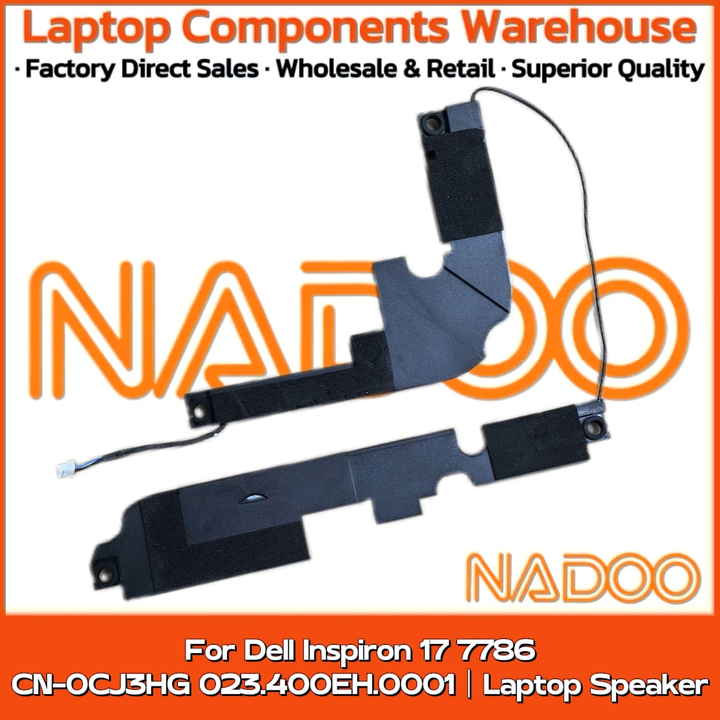

New Original Laptop Notebook Audio Speaker For Dell Inspiron 17 7786 CN-0CJ3HG 023.400EH.0001 built-in speaker horn audio
