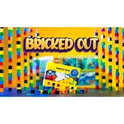 Bricked Out (Gimmicks and Online Instruct) By Aethan Friday Close Up Magic Trick Mentalism Magic Magia Magie Magician Props Mind