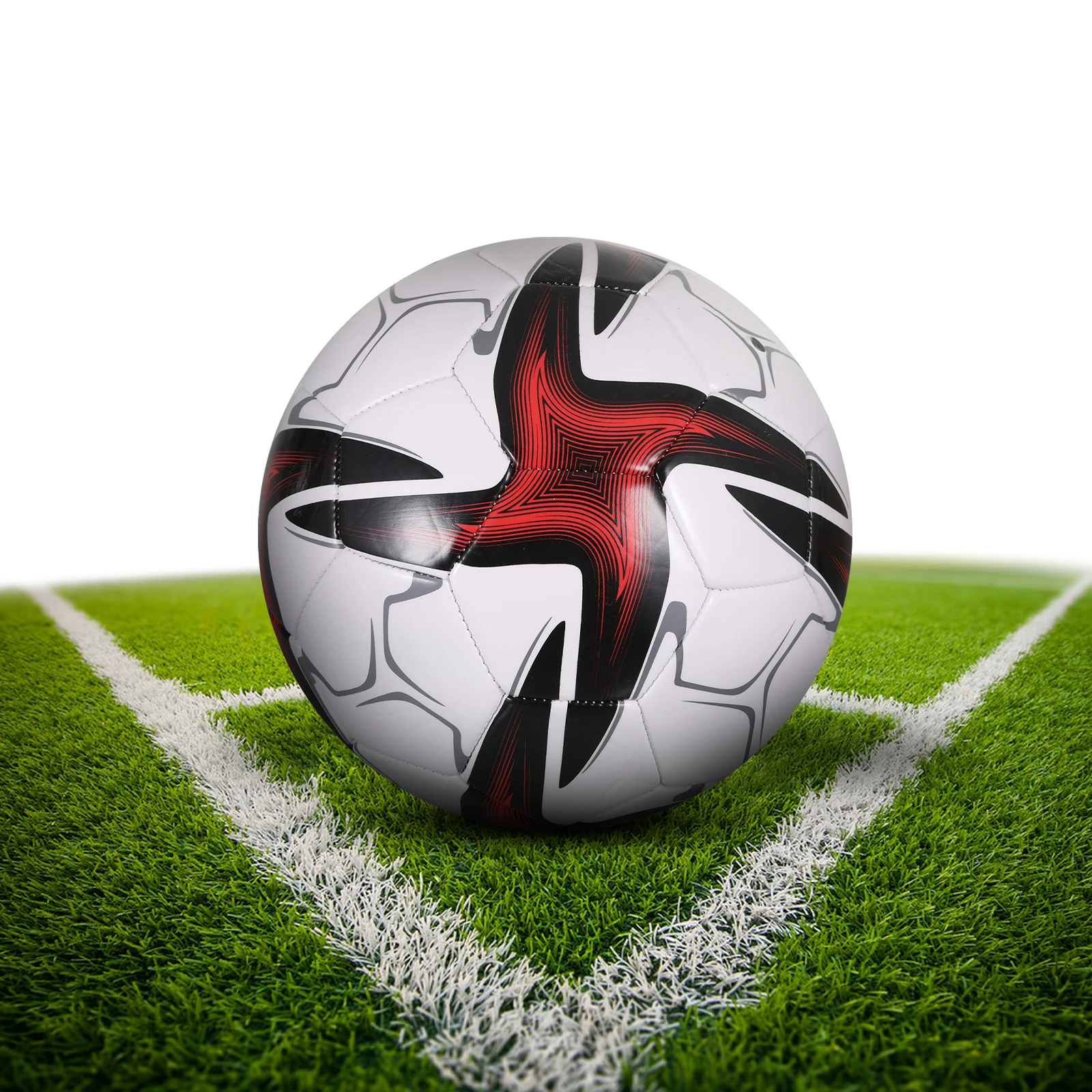 Size 5 Soccer Ball For Professional Training and Competition Ball Sessions Soft PVC Thickened Cover For Smooth Handling Football