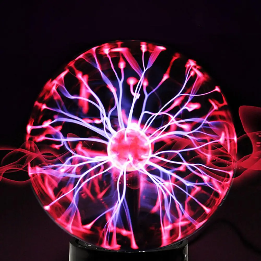 Lampe LED Plasma Magique en Clip avec Capteur Tactile, Luminaire Décoratif d'Nik, Idéal pour une Chambre à Coucher ou comme Cadeau d'Anniversaire ou de Noël