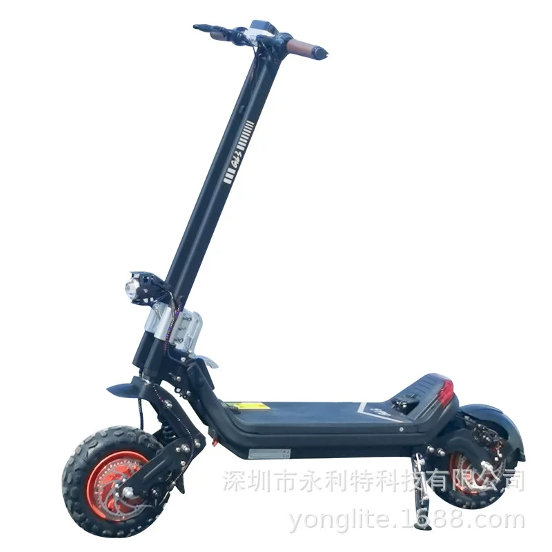 G63DIY محرك مزدوج بطارية ليثيوم عالية الطاقة سكوتر كهربائي مزلقة على الجليد مركبة كهربية قابلة للطي على الطرق الوعرة