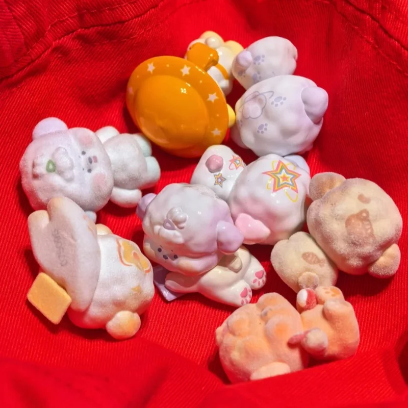 Mojie Friend of the Forest Series صندوق أعمى صغير لطيف للكلاب ألعاب قابلة للجمع ديكور سطح المكتب العصري لهدايا أعياد ميلاد الأطفال #4