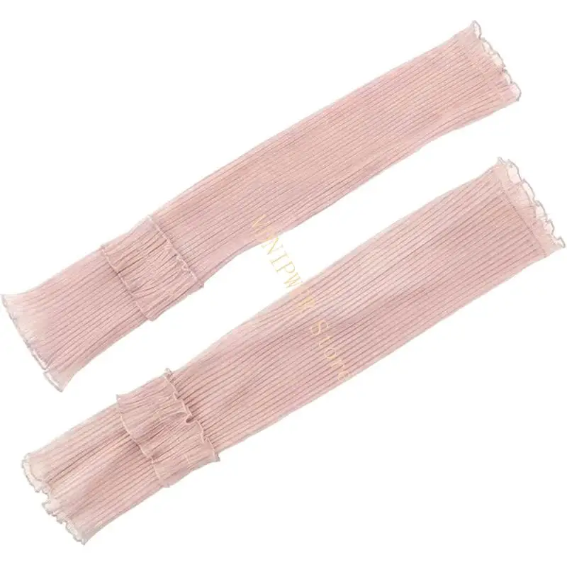 Ruffle làm mát tay tay Sun Defense Summer Open Air Sports Phụ kiện D08E