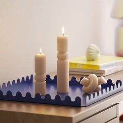 Nicole Echo Column Silicone Molds for Candles Handmade Pillar Candle Making Mould  Home Decor