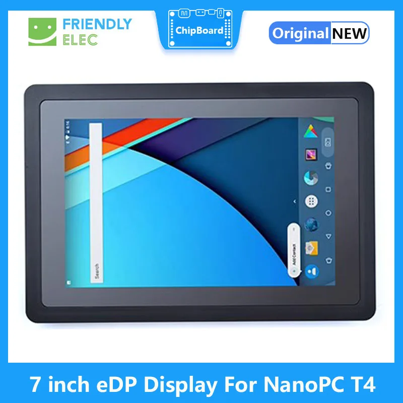 Friendly 7inch eDP LCD Display with HD702E Cap-Touch for NanoPC T4 800*1280p